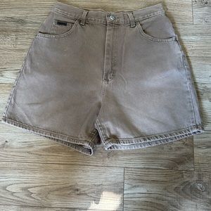 Lee Women's Tan Jean Shorts